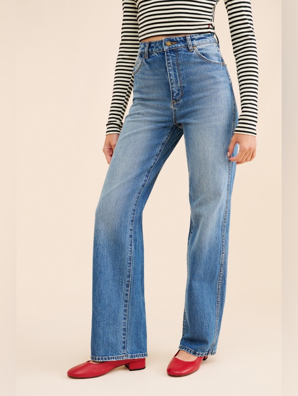Rolla’s Wide Leg Jean